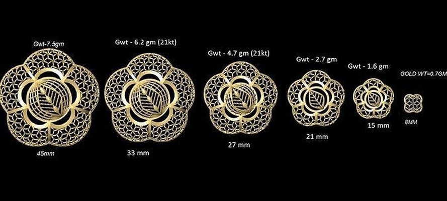 12331 design gioielleria forma oro stampabile argento arte squillare anelli diamante elemento creatività proporzione retrò illustrazione decorazione ornato 3d print model - Mito3D