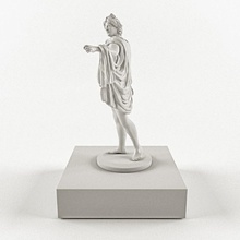 12 olympians - apollo greek roman greece rome mythology mythos art plaster god goddess ancient sculpture statue monument eikon olympia olympian history sculptures 3d print model - Mito3D