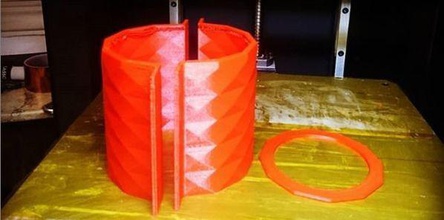 12polygon tencere kalıp ekici konekpot çimento tasarım modern seramik çiçek kutusu yapımı sanat 3d print model - Mito3D