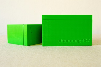 12v bateria caso bainha 18650 recipiente pacote banco passatempo faça eletrônicos 3d print model - Mito3D