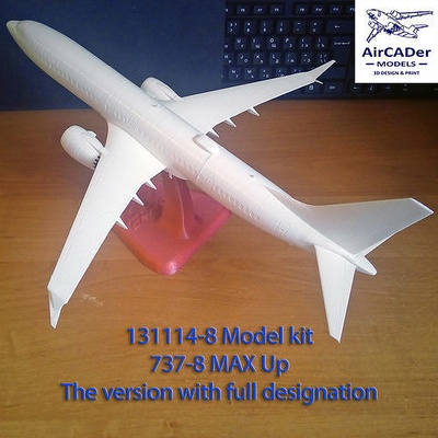 131114 8 modello kit boeing 737 max up aereo aeromobili 7 9 10 airbus passatempo fai giochi giocattoli 3d print model - Mito3D