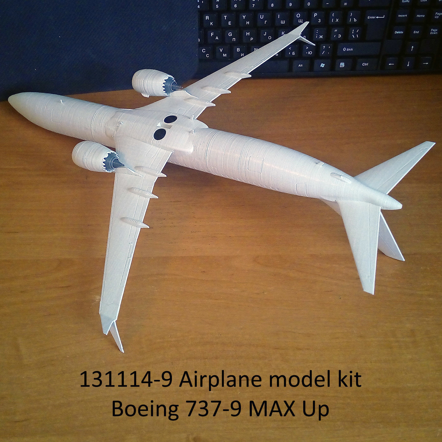 131114 9 boeing 737 max avião aeronave 7 8 airbus 10 passatempo faça 3D print model - Mito3D