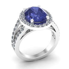 1449a gioielli diamante anello bande 3dprint cad disco di platino fidanzamento solitaire la pietra halo anelli 3d print model - Mito3D