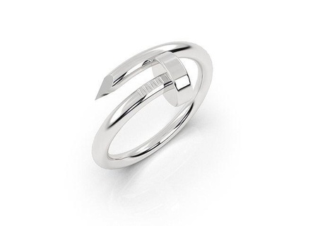 15 uña anillo joyería joya rinoceronte corona impresión modelo compromiso arete marca gramo piedra preciosa Boda accesorios dorado plata diamante anillos imprimible oro 3d print model - Mito3D