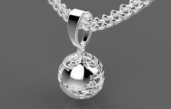 162 3d gold silver jewel jewelry platinum necklaces 3d print model - Mito3D