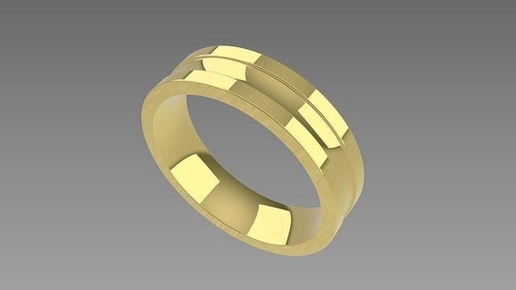 16 Casamento banda 123 stl verificado jóias joalheria imprimível diamante anel moda prototipagem designer leve noivado 3d cafajeste Projeto sinete declaração charme argolas 3d print model - Mito3D