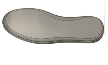 16ap0604u único modelo pé moda calçados couro homens projeto moderno 3d sapato atirador sapatos 3d print model - Mito3D