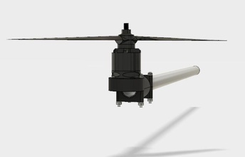 16mm motor monte zangão multirotor quadcopter escova gimbal rc faça 3d impresso consertar passatempo 3d print model - Mito3D