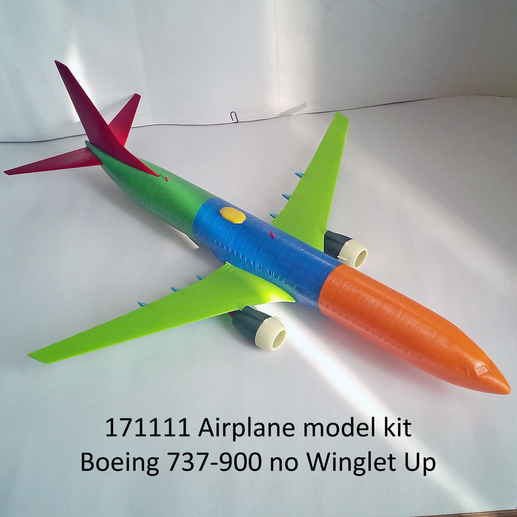 171111 boeing 737 900 no winglet up flugzeug 600 700 800 airbus hobby diy 3D print model - Mito3D