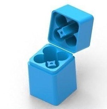 18650 batterie Cas gaine cylindre magnétique fente boîte Plastique compartiment piles industriel espace rangement cube loisir DIY 3d print model - Mito3D