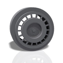 18 raggi cerchio stampa modello pneumatico ruota macchina gara corsa sport veicolo passatempo fai settore automobilistico 3d print model - Mito3D