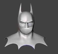 1989 batman bundle cowl cosplay costume figure dark knight keaton arkham hobby diy 3d print model - Mito3D