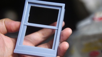 1 -12 scale window frame dioramas games toys game accessories diorama dio model toy windows 6 inch 12 3d print model - Mito3D