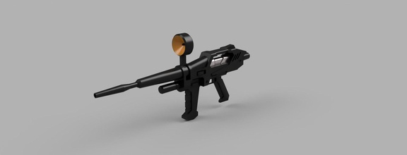 1 10 scale rx-78-2 gundam beam rifle robot poly anime games toys 3d print model - Mito3D