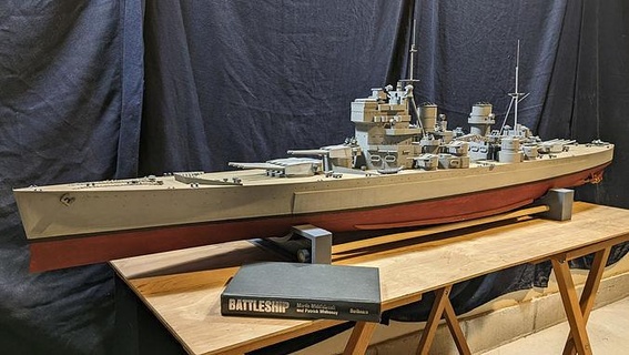 1 144 rei george v classe navio guerra rc wwii passatempo faça imprimível veículo real marinha modelo rádio controle barco aeronave torpedo militares bensworx 3d print model - Mito3D