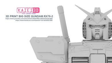 1 20 scale gundam rx78 2 3d print mecha anime robot games toys 3d print model - Mito3D