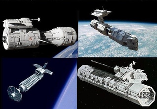 2001 espaço odisséia nuclear armas navios 4 Kubrick nave espacial arma clare nuke passatempo faça 3d print model - Mito3D