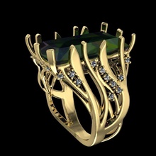 225 fêmea anel brincos Kolco sergi dlya pechati 3dmodel imprimível esterlina moda joalheria argolas 3d print model - Mito3D