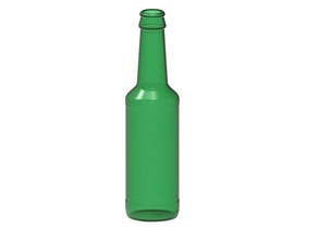 275ml brezza bottiglia bicchiere contenitore Casa cucina cenare 3d print model - Mito3D