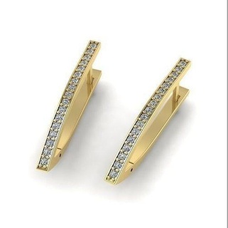 279 earrings ring kolco sergi dlya pechati 3dmodel printable sterling fashion silver engagem platinum jewellery engagement jewel jewelry rings missfox dekoracia 3d print model - Mito3D
