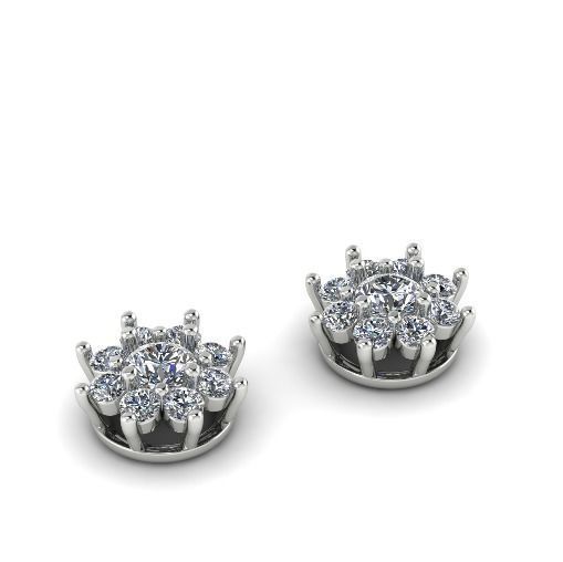 294 earrings ring kolco sergi dlya pechati 3dmodel printable sterling fashion silver engagem platinum jewellery engagement jewel jewelry rings missfox dekoracia 3D print model - Mito3D