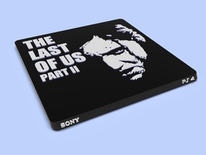 last of us 2 cover ps4 3d model printing ps 4 console controller game play playstation sony games toys accessories 3d print model - Mito3D