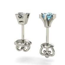 2 mode de goujon boucles d'oreilles bijoux imprimable cad exclusif or boucle d'oreille la mariage gem rhiho cnc femme joyau bague en diamant brillant d'argent des 3d print model - Mito3D