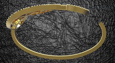 2 fingars fantasia foglia anello gioielli di moda natura elegante anelli 3d print model - Mito3D