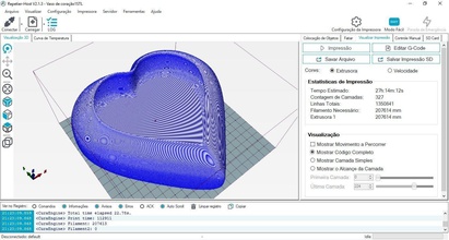 2 heart shaped plantar vaso 3d modelo plantas coração printing3d impressão arte esculturas 3d print model - Mito3D