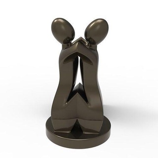 2 tenendo mano fallimento arte scultura scolpire sculture 3d Stampa statua 3d print model - Mito3D