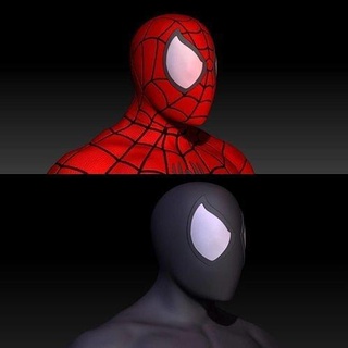 2x1 hombre araña clasico veneno paquete asombroso Hombre Araña maravilla marvelconics historietas spiderverse Arte esculturas 3d print model - Mito3D