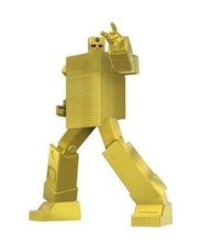 30cm super roboter gold lightan 3d zahl modelle hobby diy 3d print model - Mito3D