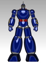 30cm tetsujin 28 robot modelo alto escuela politécnica 3d impresión juegos juguetes jappanessanime bricolaje diy orden superrobot pasatiempo 3d print model - Mito3D