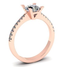 317 weiblich Ring Ohrringe kolco Sergi Dlya Pechati 3dmodel druckbar Sterling Mode Schmuck Ringe 3d print model - Mito3D