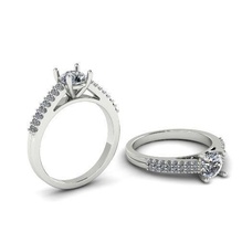 363 ring stones earrings kolco sergi dlya pechati 3dmodel printable sterling fashion silver engagem platinum jewellery engagement jewel jewelry rings missfox dekoracia 3d print model - Mito3D