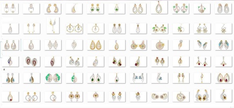 36 artful pendant earrings bulk 3dm stl render 3d print gem luxury jewelry gold platinum precious silver printable eaeerimgs sets sterling brilliant pendants pendantsearringssets earring 3d print model - Mito3D