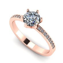382 soliter hembra anillo pendientes kolco sergi dlya pechati 3dmodel imprimible libra esterlina moda joyería joya anillos 3d print model - Mito3D