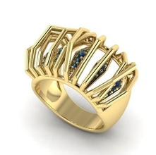 383 hermoso anillo pendientes Kolco sergi dlya pechati 3dmodel imprimible libra esterlina Moda plata enganchar platino joyería compromiso joya anillos missfox decoración 3d print model - Mito3D