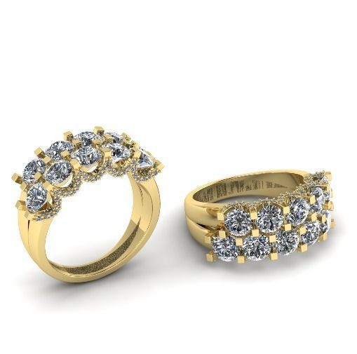 388 ring earrings kolco sergi dlya pechati 3dmodel printable sterling fashion silver engagem platinum jewellery engagement jewel jewelry rings missfox dekoracia 3D print model - Mito3D