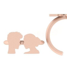 3d model compañero anillo oro plata rosa platino joyería joya imprimible compromiso diamante moda diseño modelo matriz rinoceronte anillos 3d print model - Mito3D