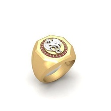 3d model anillo joya joyería oro plata imprimible boda compromiso moda modelo diseño matriz rinoceronte diseñador anillos 3d print model - Mito3D
