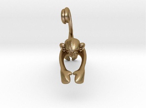 3d-monkeys 061 jewelry japan animal monkey cute chimpanzee animals savanne pendants 3d print model - Mito3D