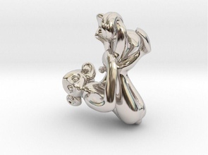 3d-monkeys 099 japan monkey animal cute chimpanzee savanne jewelry pendants 3d print model - Mito3D