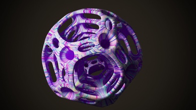 3d arte sfera illustrazione immagine forma design matematico 3d print model - Mito3D