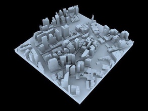 3d şehir puzzy-2 oyun-oyuncak puzzy sokak oyuncak mimarlık oyun oyuncaklar bulmaca mutfak meydan oyunlar oyunları 3d print model - Mito3D