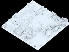 3d stadt puzzy 5 entwurf entwerfen architekt unternehmen desktop spiele spielzeuge puzzle 3d print model - Mito3D