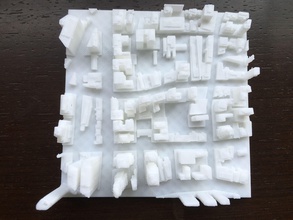 3d şehir puzzy oyun-oyuncak sokak bina oyuncak mimarlık oyunlar oyuncaklar bulmaca oyunları 3d print model - Mito3D