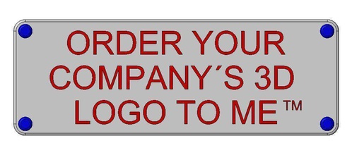 3d company logo art custom order signs logos 3d print model - Mito3D
