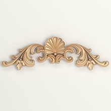 3d decoración of tallado elemento ornamento clásico barroco madera 3dmodel cnc ornamental casa 3d print model - Mito3D
