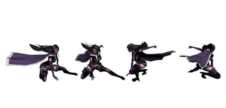 3d fighter girl art flying actiongirl fightergirl action jump 3dgirl 3dcharacter 3dmodel 3dprinting 3dprint sculptures 3d print model - Mito3D